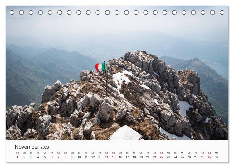 Produktbild: Italien - S&uuml;deuropa (Tischkalender 2026 DIN A5 quer), CALVENDO Monatskalender