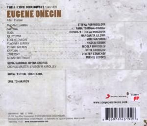 Produktbild: Tchakarov, E: Eugene Onegin-Sony Opera House