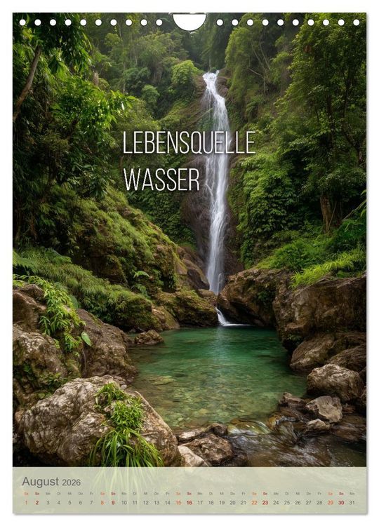 Produktbild: Unsere Erde atmet (Wandkalender 2026 DIN A4 hoch), CALVENDO Monatskalender
