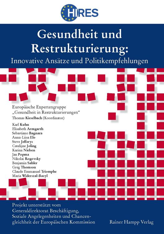 Produktbild: Gesundheit und Restrukturierung