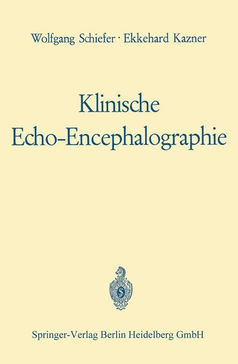 Produktbild: Klinische Echo-Encephalographie