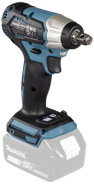 Produktbild: Makita DTW181Z Akku-Schlagschrauber 210 Nm 18 V Anzahl mitgelieferte Akkus 0 ohne Akku, ohne Ladeger&auml;t