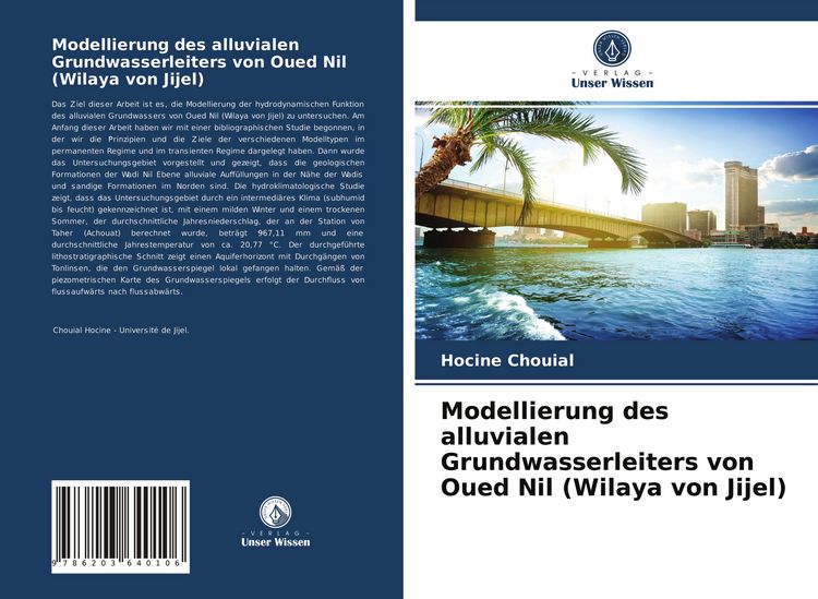 Produktbild: Modellierung des alluvialen Grundwasserleiters von Oued Nil (Wilaya von Jijel)