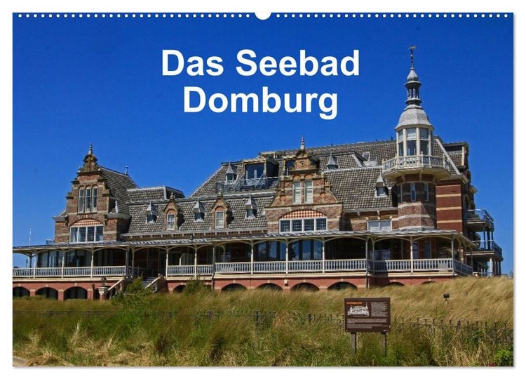Produktbild: Das Seebad Domburg (Wandkalender 2026 DIN A2 quer), CALVENDO Monatskalender