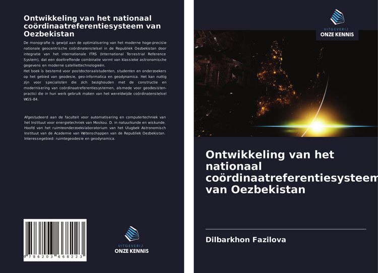 Produktbild: Ontwikkeling van het nationaal co&ouml;rdinaatreferentiesysteem van Oezbekistan