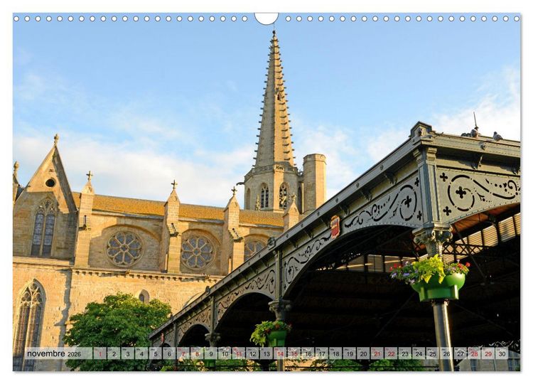 Produktbild: En pays Cathare (Calendrier mural 2026 DIN A3 vertical), CALVENDO calendrier mensuel