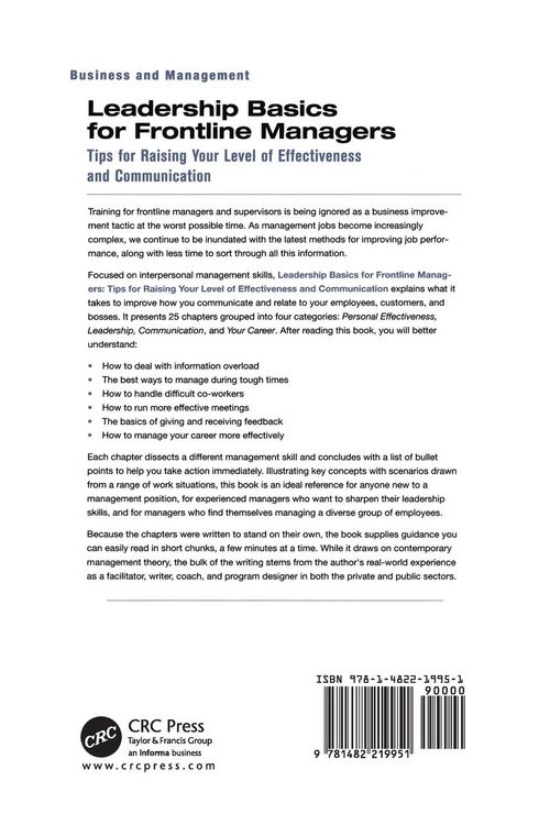 Produktbild: Leadership Basics for Frontline Managers