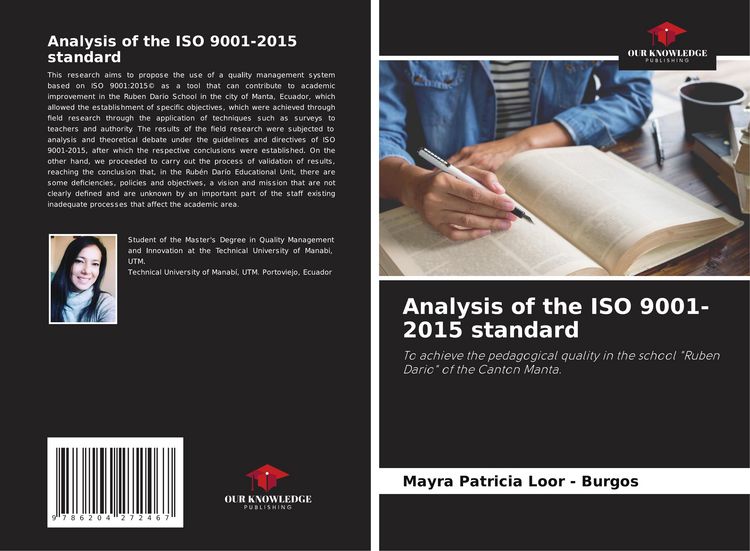 Produktbild: Analysis of the ISO 9001-2015 standard