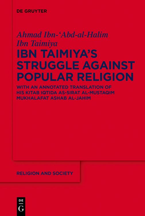 Produktbild: Ibn Taimiya's Struggle Against Popular Religion