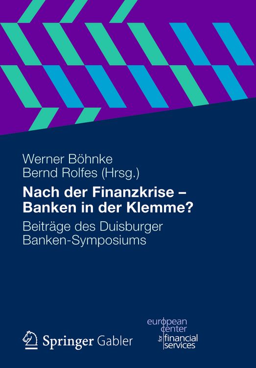 Produktbild: Nach der Finanzkrise - Banken in der Klemme?