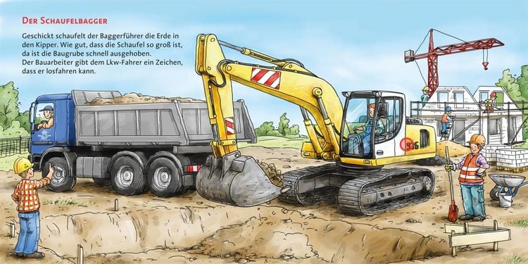 Produktbild: H&ouml;r mal (Soundbuch): Auf der Baustelle