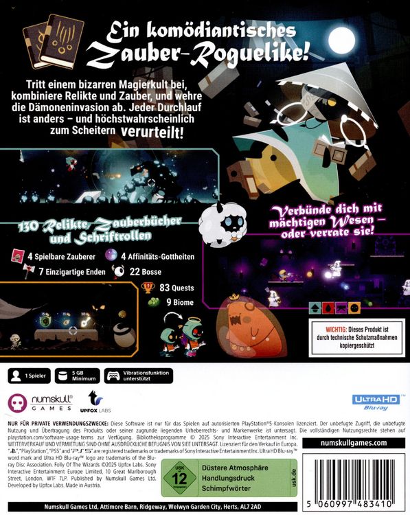Produktbild: Folly of the Wizards
