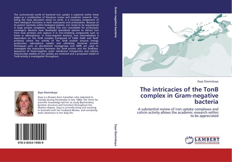 Produktbild: The intricacies of the TonB complex in Gram-negative bacteria
