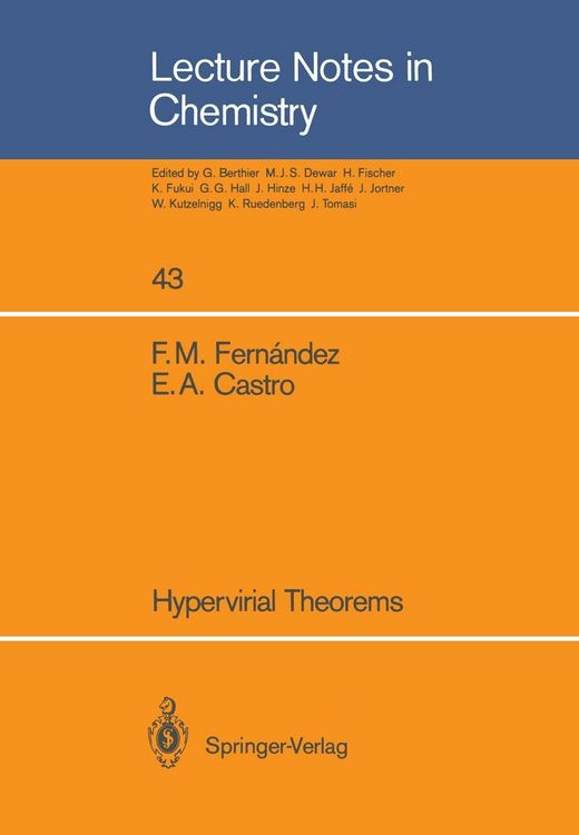 Produktbild: Hypervirial Theorems