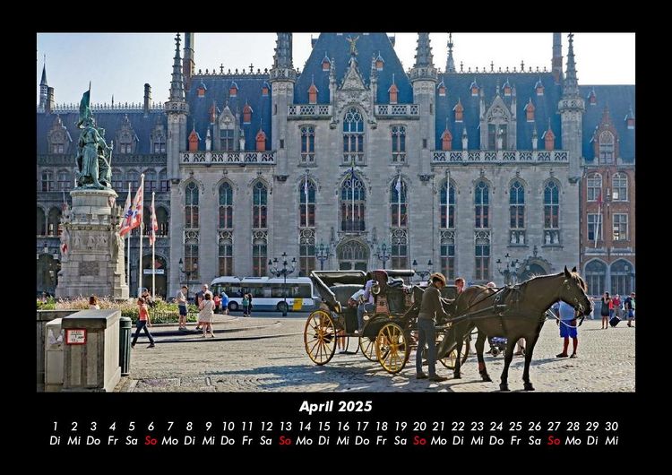 Produktbild: Die Welt der Pferde 2025 Fotokalender DIN A3