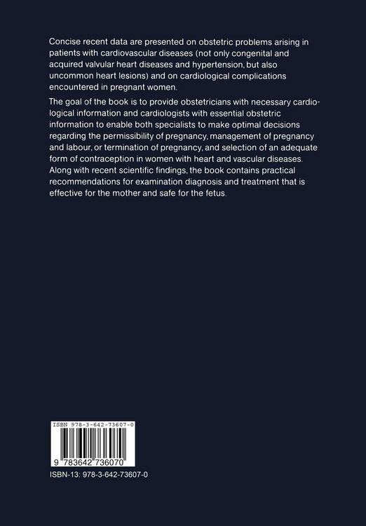Produktbild: Cardiovascular Diseases and Pregnancy