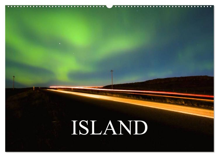 Produktbild: Island (Wandkalender 2026 DIN A2 quer), CALVENDO Monatskalender