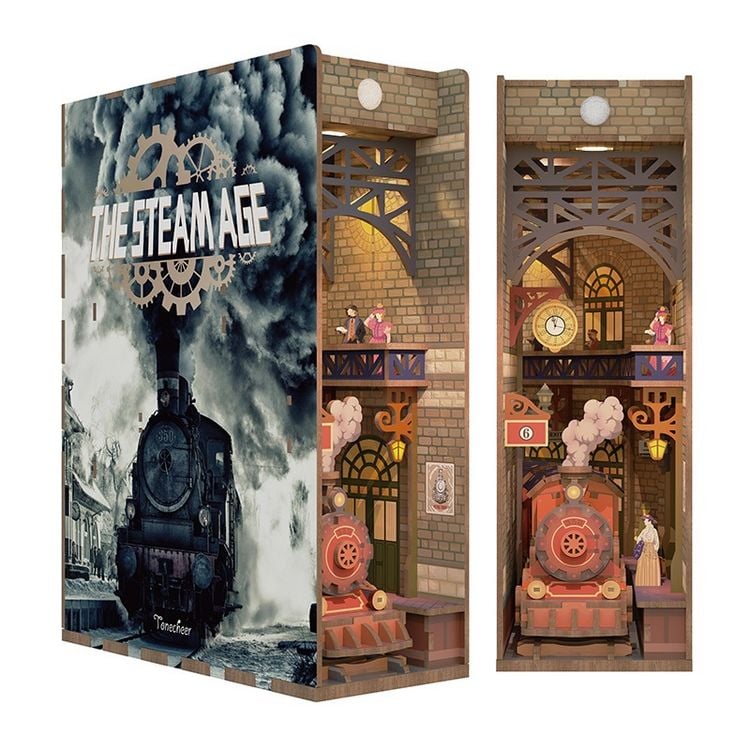 Bild vom Artikel Book Nook DIY Bücherecke The Steam Age vom Autor 