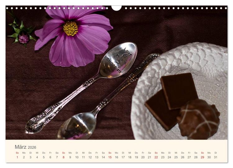 Produktbild: Romantik-Stillleben (Wandkalender 2026 DIN A3 quer), CALVENDO Monatskalender
