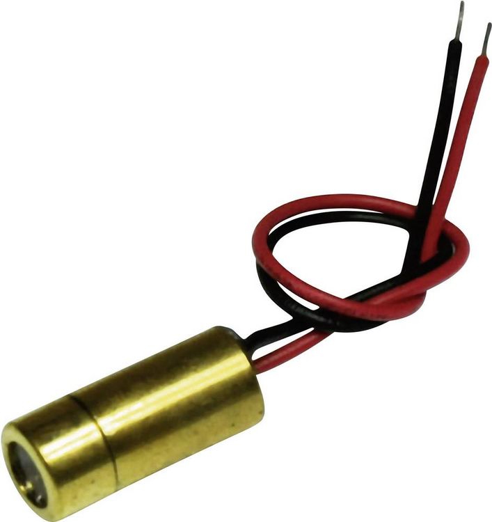 Produktbild: Laserfuchs Lasermodul Kreuzlinie Rot 5mW LFC650-5-12(9x20)