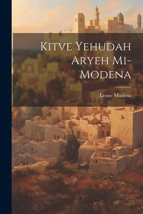 Produktbild: Kitve Yehudah Aryeh mi-Modena