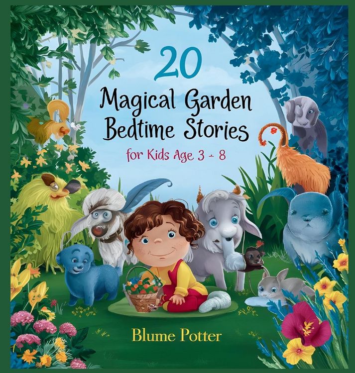 Produktbild: 20 Magical Garden Bedtime Stories For Kids Age 3 - 8