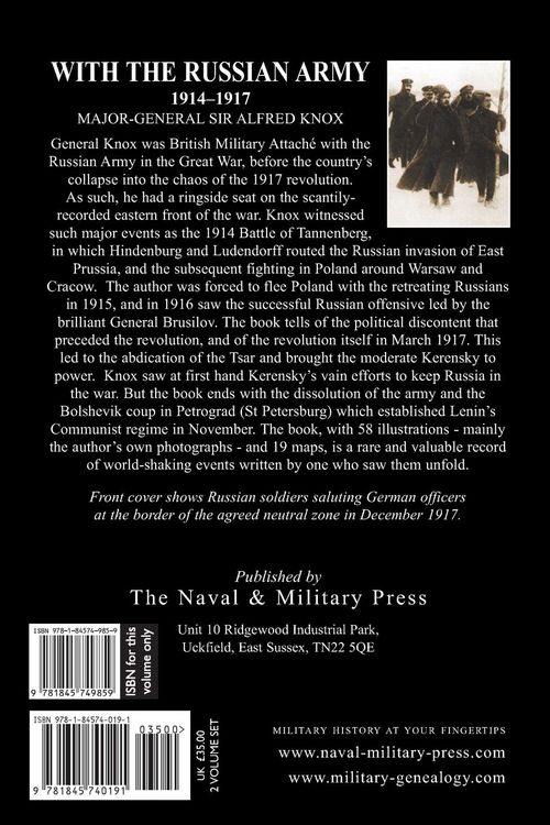 Produktbild: With the Russian Army 1914-1917 Volume 2