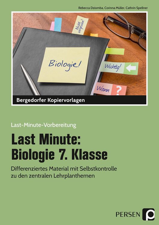 Bild vom Artikel Last Minute: Biologie 7. Klasse vom Autor Rebecca Dziomba