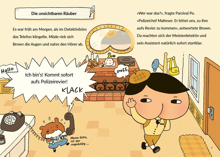Produktbild: Detektiv Parzival Po (3) - Die unsichtbaren R&auml;uber