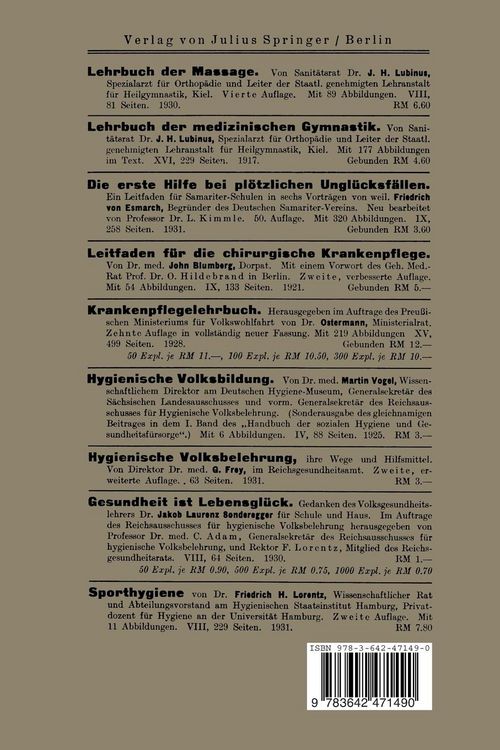 Produktbild: Lehrbuch f&uuml;r orthop&auml;dische Hilfsarbeiterinnen