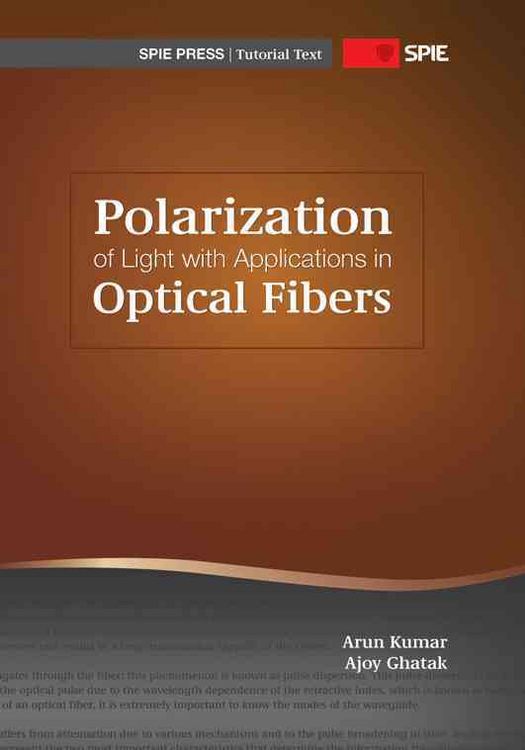 Produktbild: Polarization of Light With Applications in Optical Fibers