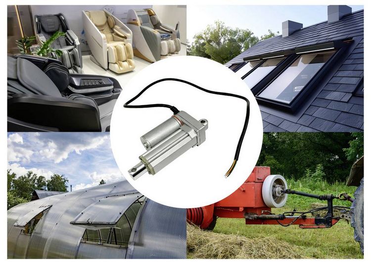 Produktbild: TRU COMPONENTS Elektrozylinder TC12-50-500P TC-13492764 Hubl&auml;nge 50 mm Schubkraft 500 N 12 V/DC 1 St.