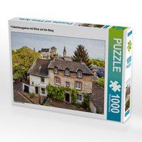 Produktbild: CALVENDO Puzzle Finkenberggasse mit Blick auf die Burg 1000 Teile Lege-Gr&ouml;&szlig;e 64 x 48 cm Foto-Puzzle Bild von N N