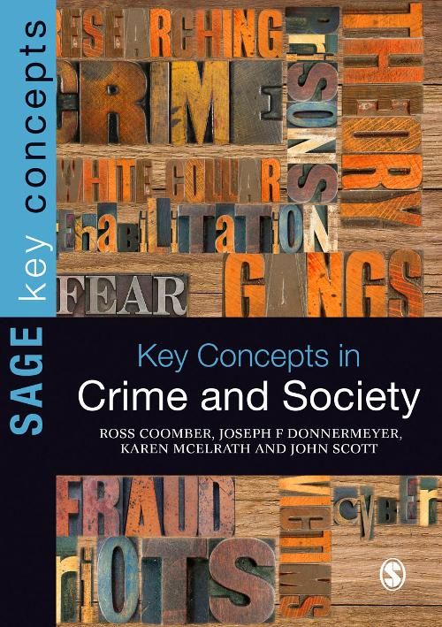 Produktbild: Key Concepts in Crime and Society