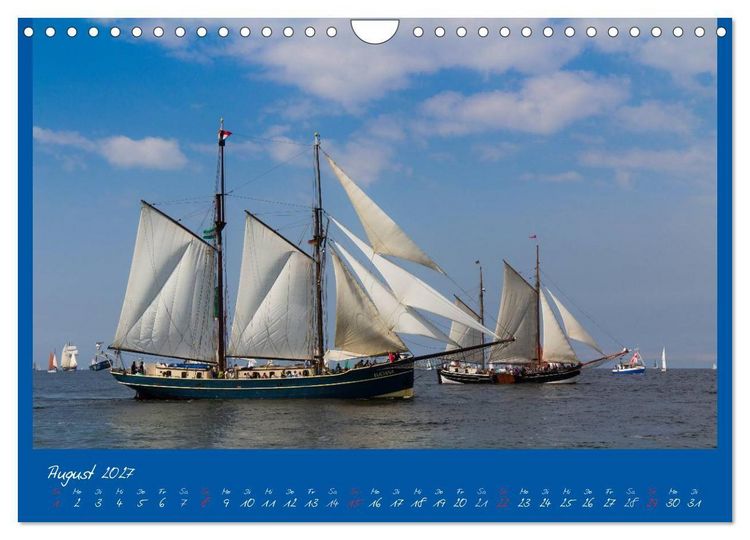 Produktbild: Unter Segeln (Wandkalender 2027 DIN A4 quer), CALVENDO Monatskalender