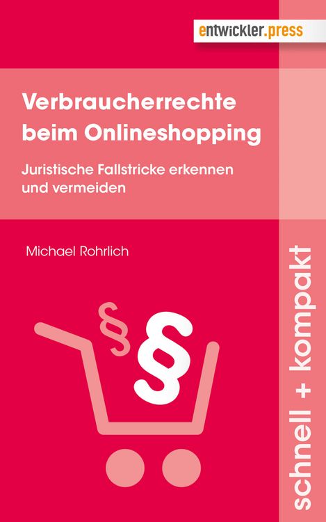 Produktbild: Verbraucherrechte beim Onlineshopping