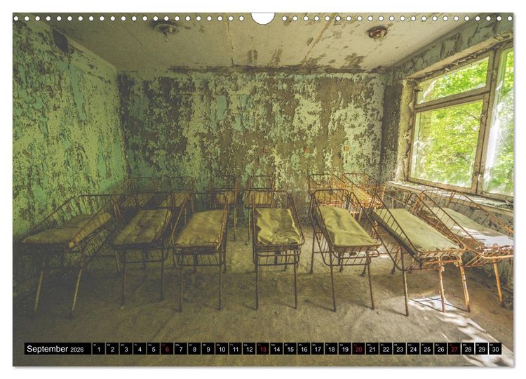 Produktbild: Chernobyl/Prypjat 2026 (Wandkalender 2026 DIN A3 quer), CALVENDO Monatskalender