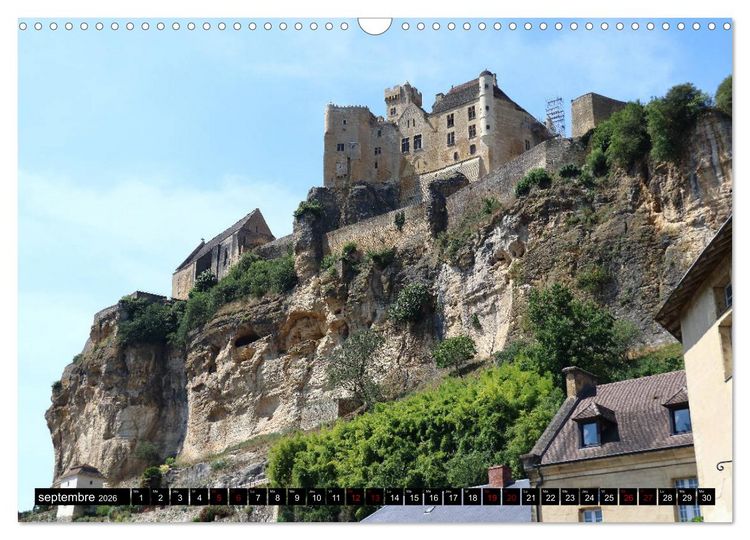 Produktbild: Un &eacute;t&eacute; dans le P&eacute;rigord (Calendrier mural 2026 DIN A3 vertical), CALVENDO calendrier mensuel