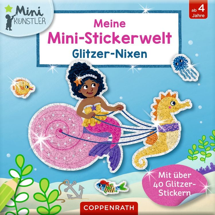 Bild vom Artikel Meine Mini-Stickerwelt - Glitzer-Nixen vom Autor Ruby Warnecke