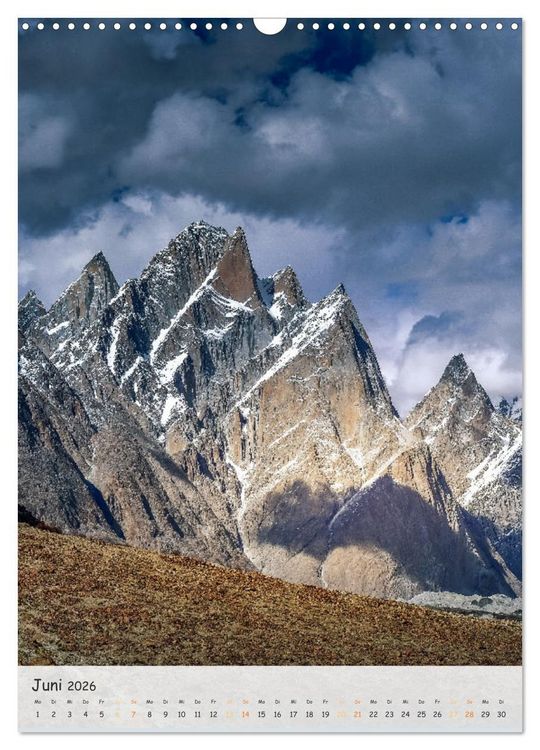 Produktbild: Bergriesen des Karakorum (Wandkalender 2026 DIN A3 hoch), CALVENDO Monatskalender