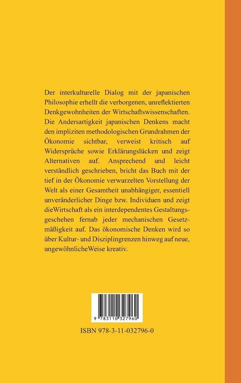 Produktbild: Der Ort &ouml;konomischen Denkens