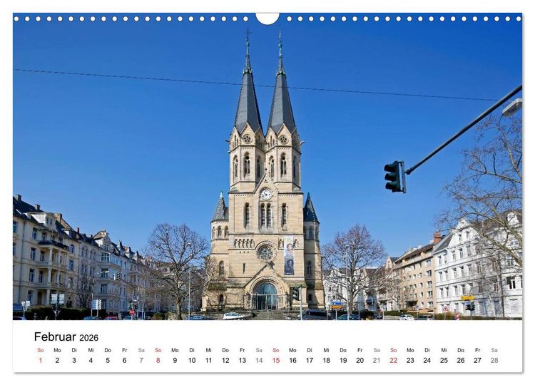 Produktbild: Highlights von Wiesbaden (Wandkalender 2026 DIN A3 quer), CALVENDO Monatskalender