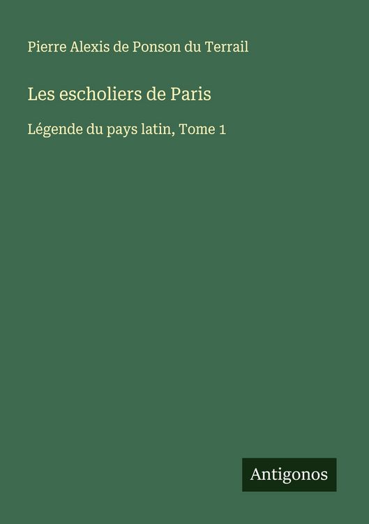 Produktbild: Les escholiers de Paris