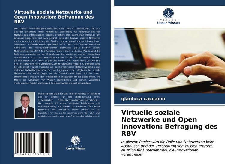 Produktbild: Virtuelle soziale Netzwerke und Open Innovation: Befragung des RBV