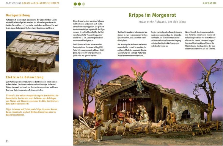 Produktbild: Traditionelle Krippen zum Selberbauen (kreativ.kompakt.)