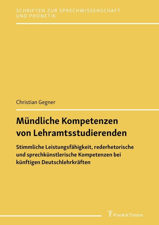 Produktbild: M&uuml;ndliche Kompetenzen von Lehramtsstudierenden