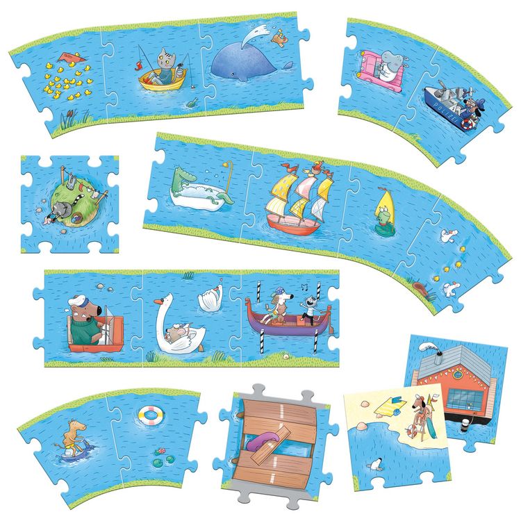 Produktbild: Bau dir deinen Fluss - 4 Meter Flussspielspa&szlig;
