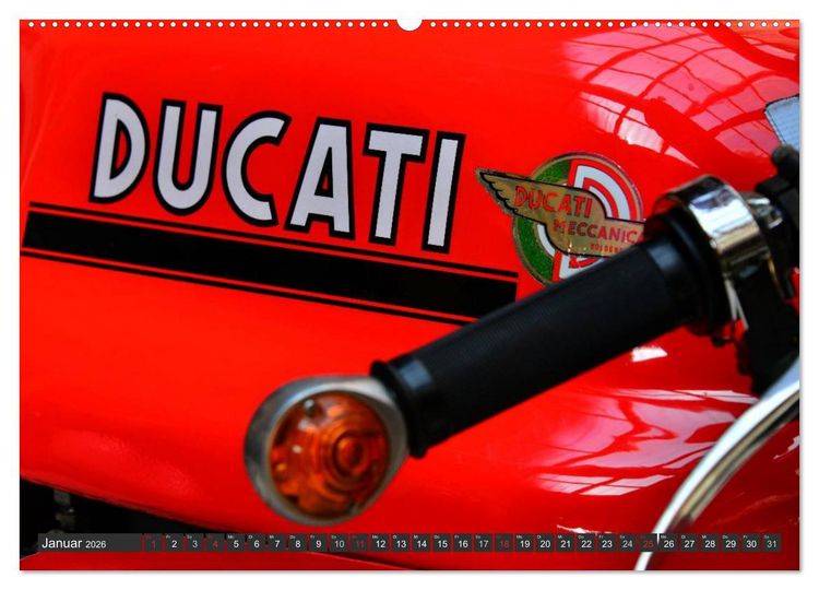 Produktbild: Ducati 900 SS (hochwertiger Premium Wandkalender 2026 DIN A2 quer), Kunstdruck in Hochglanz