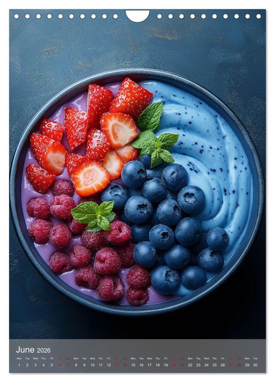 Produktbild: Grohs, T: Smoothie Bowl Bliss (Wall Calendar 2026 DIN A4 por