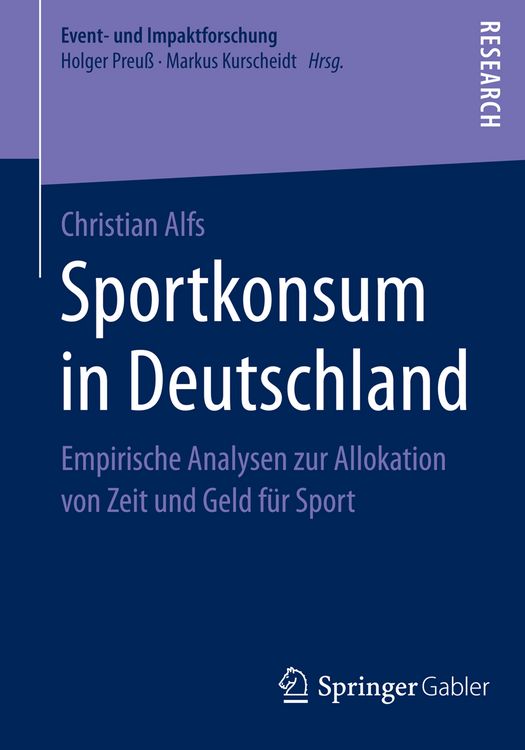 Produktbild: Sportkonsum in Deutschland